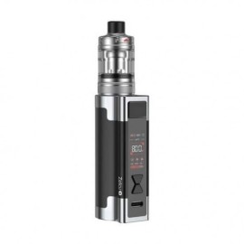 Aspire Zelos 3 80W Mod Kit Pod Mod gümüş siyah renkli ön görünüm