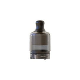 Aspire Flexus Stik Kartuş yedek tankı, koyu renkli drip tip.