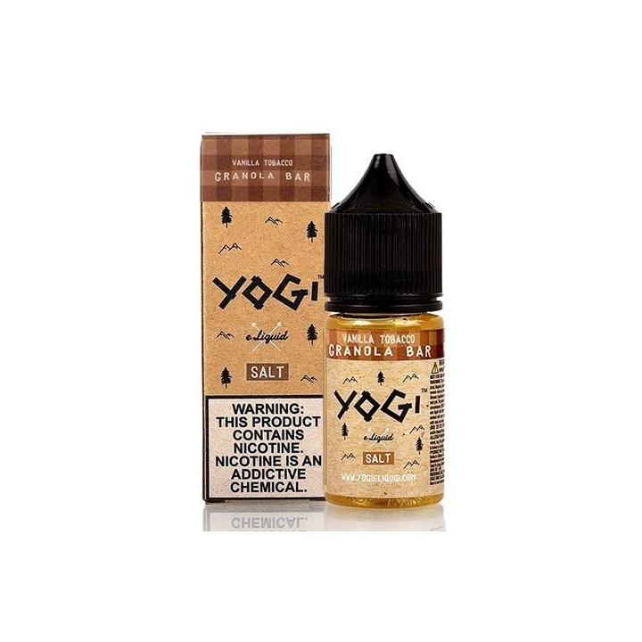 Yogi Vanilla Tobacco Granola Bar Salt Likit