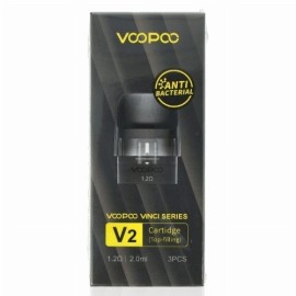 Voopoo Vinci V2 Kartuş 1.2ohm, 2.0ml, Antibakteriyel, 3'lü Paket