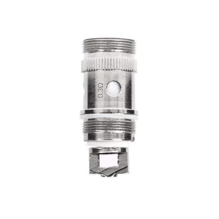 Eleaf EC Coil 0.3 Ohm yedek atomizer başlığı, metal gümüş renkli.