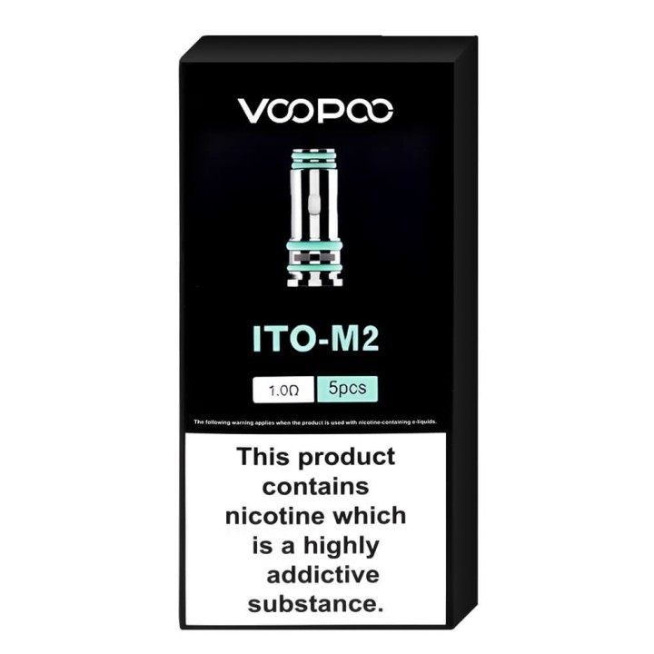 VOOPOO ITO-M2 1.0 Ohm coil (5 adet) karton ambalajlı