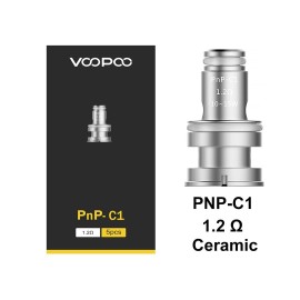 Voopoo PnP-C1 1.2Ω Ceramic Coil 5 Adet Karton Ambalajlı