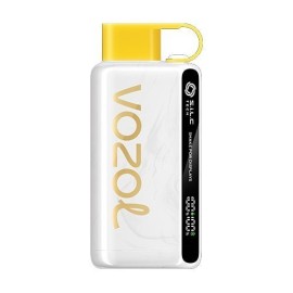 Vozol Star 12000 Beyaz Mermer Desenli Sarı Kapaklı Kullan At