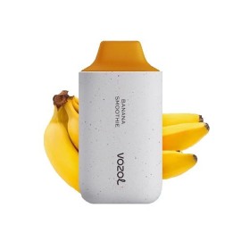 Vozol Star 6000 Kullan At Banana Smoothie Beyaz Tek Kullanımlık Elektronik Sigara