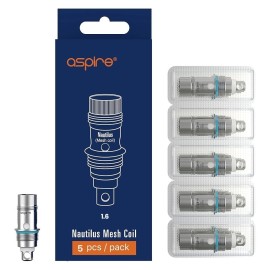 Aspire Nautilus Mesh Coil 1.6 ohm yedek paket (5 adet)