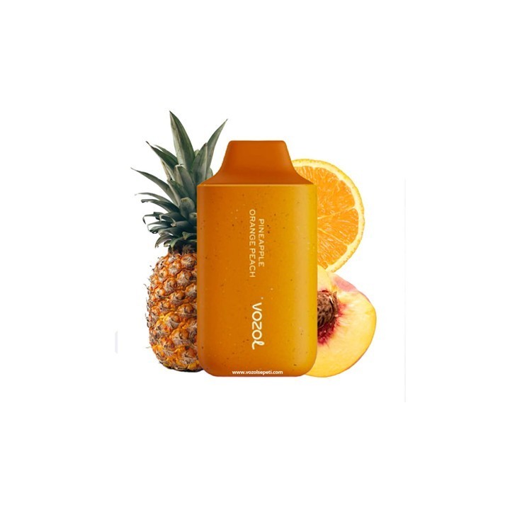 Vozol Star 6000 Kullan At - Pineapple Orange Peach Aromalı