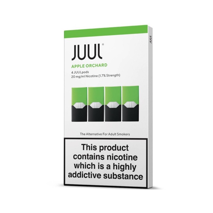 Juul Apple 1.7% Kartuş | Juul Juul İçeriğindeki Tatlar: elma