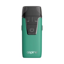 Aspire Nautilus AIO Pod Mod yeşil renkli, kompakt, elektronik sigara cihazı.