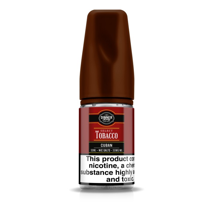 Dinner Lady Select Tobacco Cuban Salt Likit | Dinner Lady