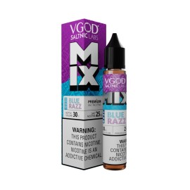 VGOD Blue Razz Mix Iced Salt Likit 25mg 30ml Premium Saltnic