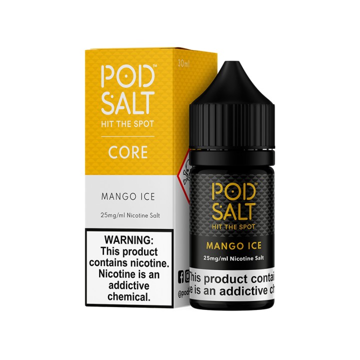 Pod Salt Mango Ice Salt Likit 25mg/ml Nikotinli E-Likit 30ml