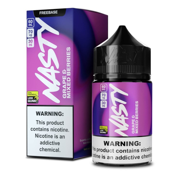Nasty Juice Üzüm Karışık Meyveli E Likit 60ml Freebase