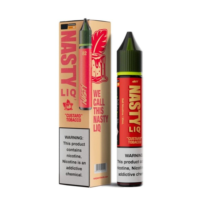 Nasty Juice Liq Custard Tobacco E Likit 30ml Kırmızı Ambalaj