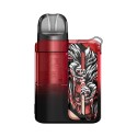 Smok Solus G Pod Mod Kırmızı Kurt Desenli, Şeffaf Kırmızı