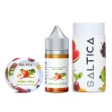 Saltica Double Apple Salt Likit 50 mg şişe ve ambalaj seti