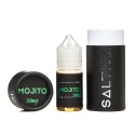 Saltica Mojito Salt Likit 50mg şişe ve kutu ambalajı