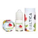 Saltica Watermelon Ice Salt Likit 50 mg şişe ve kutu seti.