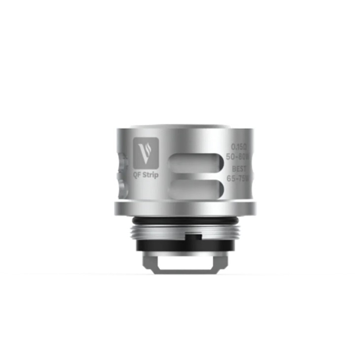 Vaporesso Luxe QF Strip Coil 0.15ohm yedek atomizer başlığı metalik.