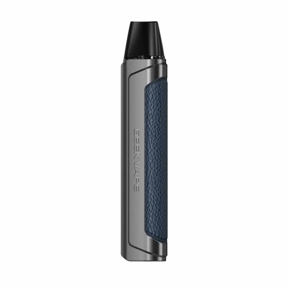 GeekVape Aegis 1FC Pod Mod gri ve lacivert renkli, şık elektronik sigara.