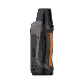 GeekVape Aegis Boost LE Pod Mod Koyu Gri Turuncu Detaylı