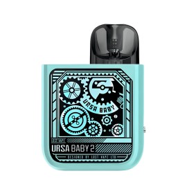 Lost Vape Ursa Baby 2 Pod Mod Açık Mavi, Dişli Tasarımlı Elektronik Sigara