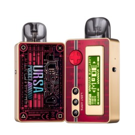 Lost Vape Ursa Pocket Mod Kırmızı Altın Retro Tasarım Pod Mod Cihaz
