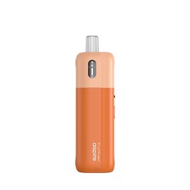 Aspire Fluffi Mini Pod Mod turuncu renkli, kompakt elektronik sigara cihazı.