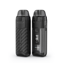 Siyah Aspire Veynom Air Pod Mod, karbon fiber detaylı, dijital ekranlı.