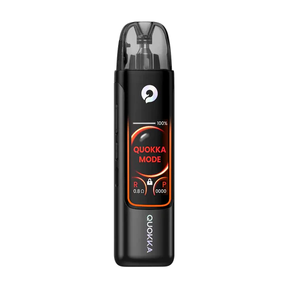 Hayati Quokka Pro Pod Mod Siyah, LED Ekranlı, Elektronik Sigara
