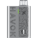 Uwell Havok R Pod Mod Gümüş, gravür desenli, kompakt elektronik sigara.