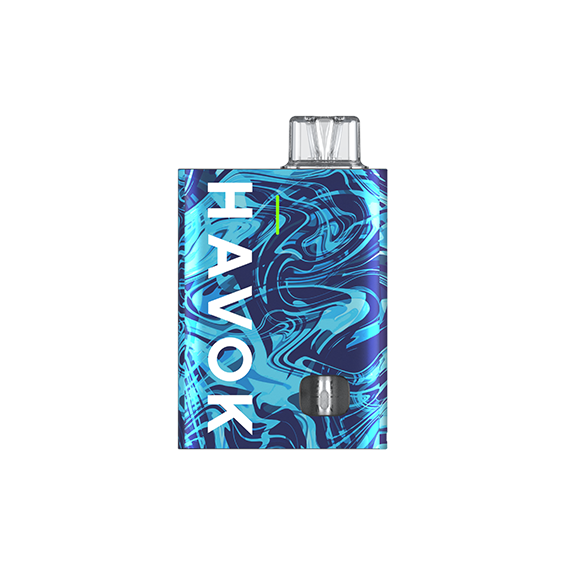 Uwell Havok R Pod Mod Mavi Dalgalı Desenli Elektronik Sigara