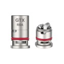 Vaporesso GTX RBA Coil yedek parça, metalik gri, yeniden sarılabilir atomizer başlık.