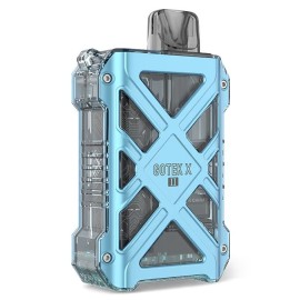 Aspire Gotek X II Pod Mod Mavi, Şeffaf Kasa, Kompakt Vape Cihazı