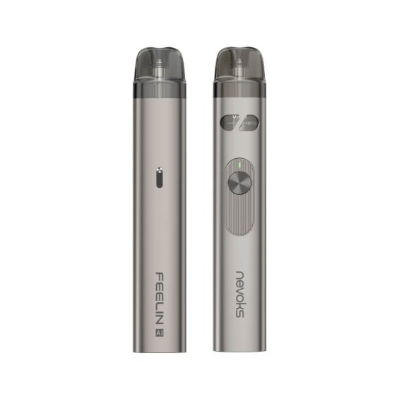Nevoks Feelin A1 Pod Mod Gümüş Gri renk, ayarlanabilir voltaj.