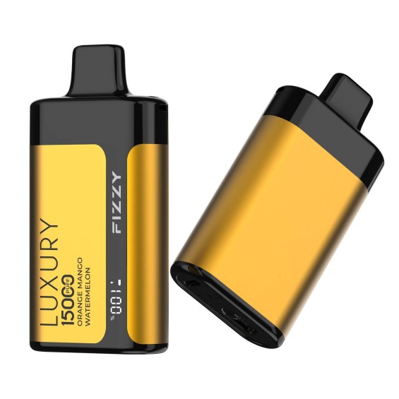 Fizzy Luxury 15000 Puff Kullan At Vape Turuncu Mango Karpuz
