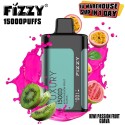 Fizzy Luxury 15000 Kiwi Passion Fruit Guava tek kullanımlık elektronik sigara.