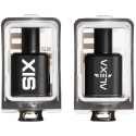 Alexa Six RBA Atomizer Siyah, Yedek Kartuş Seti