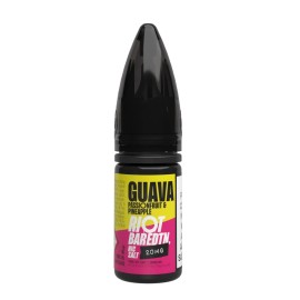 Riot Guava Passionfruit Pineapple Salt Likit 20MG 10ML Siyah Kapaklı