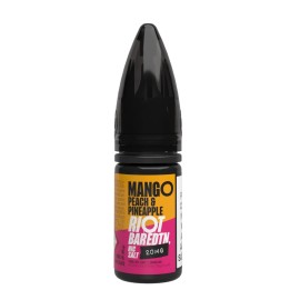 Riot Mango Peach Pineapple Salt Likit 20MG 10ML Meyveli Aroma