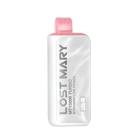 Lost Mary MT15000 Turbo Kullan At Strawmelon Peach Tek Kullanımlık Elektronik Sigara
