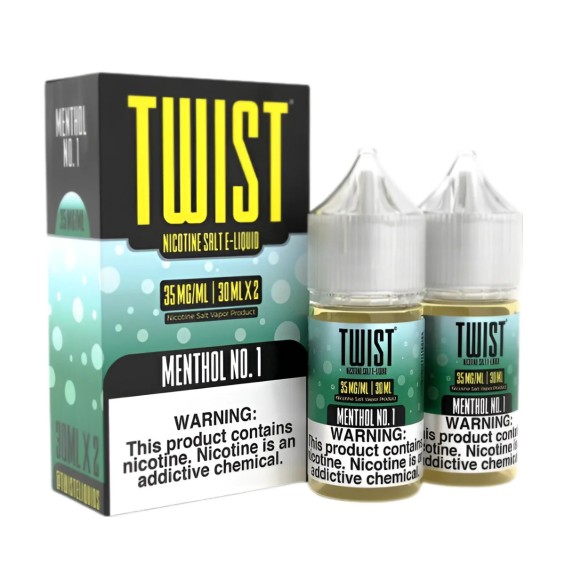 Twist Menthol No.1 Salt Likit 35mg Nikotin 2x30ml Paket