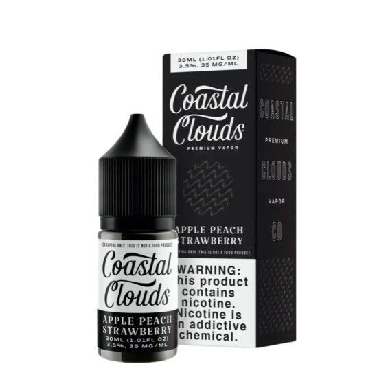Coastal Clouds – Apple Peach Strawberry Salt Likit