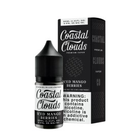 Coastal Clouds Iced Blood Orange Peach Salt Likit | Coastal