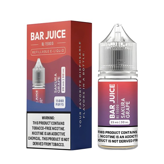 Bar Juice Sakura Grape Salt Likit | Bar Juice Bar Juice Likit