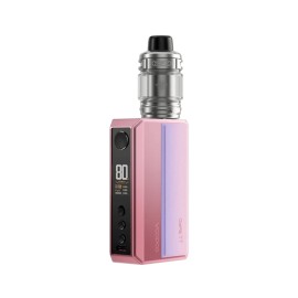 Voopoo Drag 5 Pod Mod pembe renkli, şık elektronik sigara cihazı.