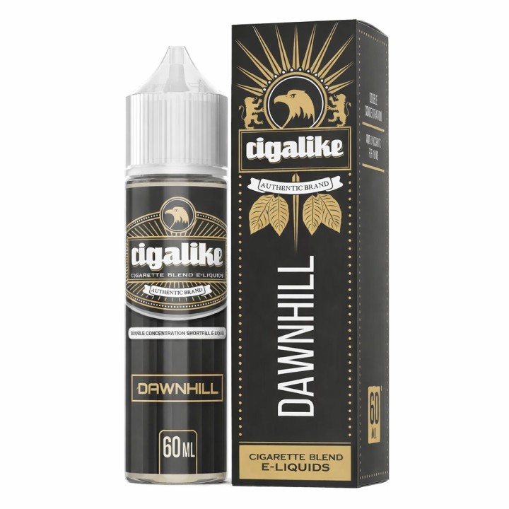 Cigalike Dawnhill E Likit 60ml, Sigara Aromalı Shortfill E-Sıvı