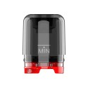 Uwell Whirl S2 Kartuş yedek tank, gri ve kırmızı detaylı.