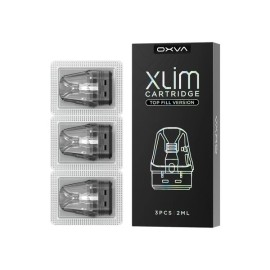 Oxva Xlim V3 Top Fill Kartuş 3'lü Paket Şeffaf Coil