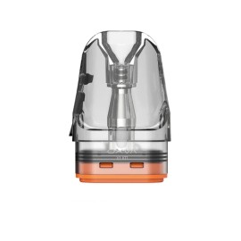 Oxva Xlim V3 Top Fill Kartuş, şeffaf ve turuncu tabanlı yedek pod.